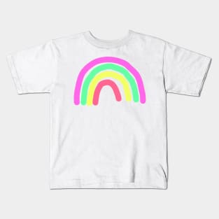 Doodle Rainbow Kids T-Shirt